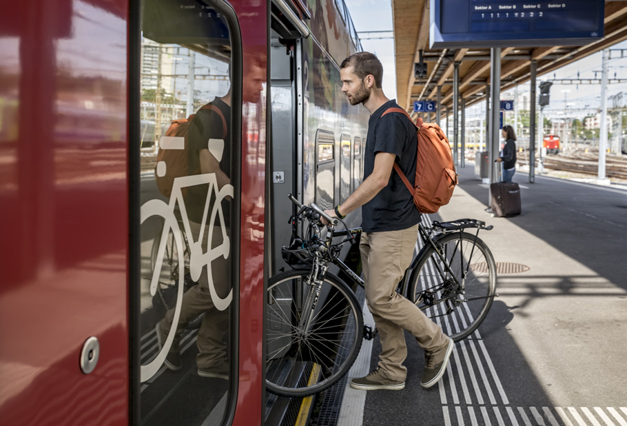 Vélos: tarif de bout en bout et changements pour le chargement par les voyageurs