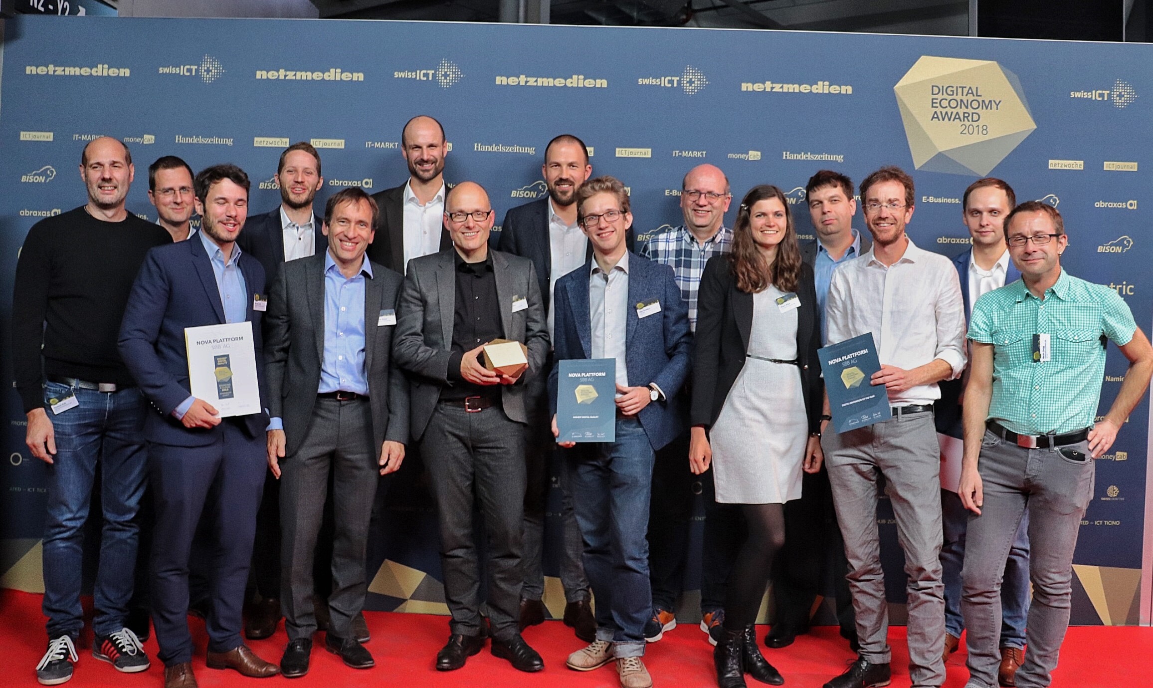 Die öV-Verkaufs- und Vertriebsplattform NOVA gewinnt einen Digital Economy Award